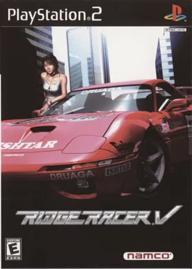 Ridge Racer V box cover front